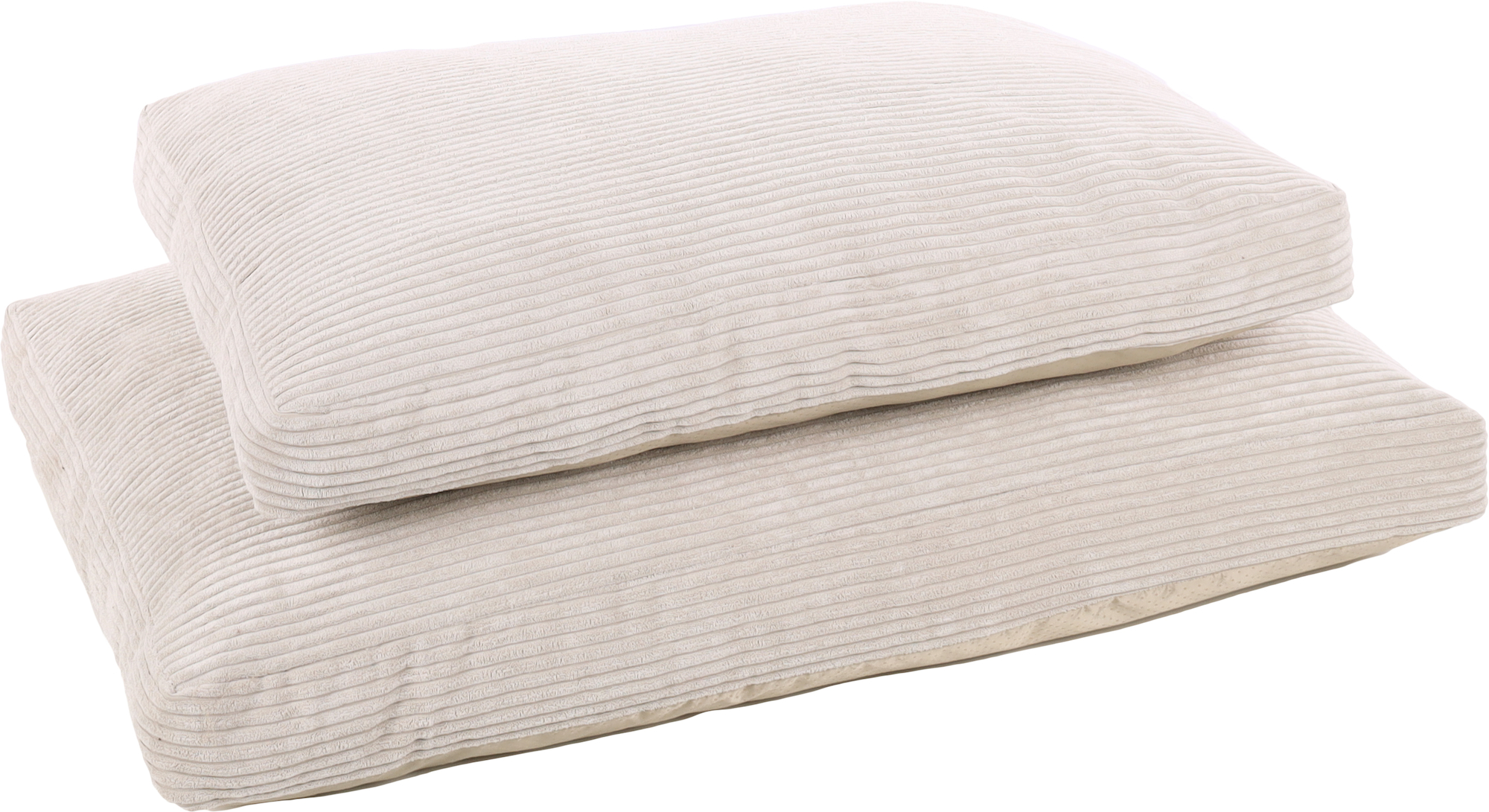 Flamingo Cushion Velluto Rectangle Beige