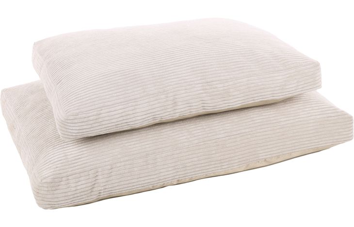 Flamingo Cushion Velluto Rectangle Beige