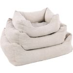 Basket Velluto Rectangle Beige