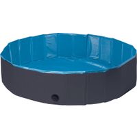 Flamingo Zwembad Splash Rond Blauw & Donkergrijs