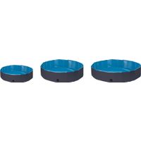 Flamingo Zwembad Splash Rond Blauw & Donkergrijs