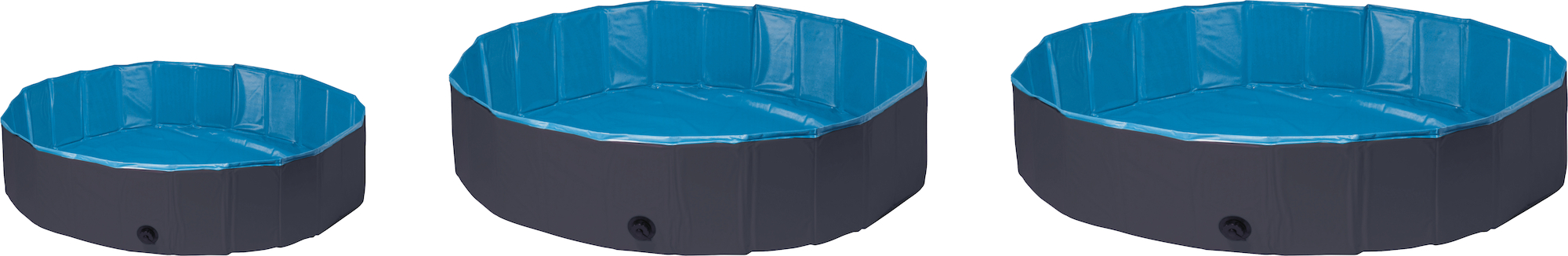 Flamingo Swimming pool Splash Round Blue & Dark grey