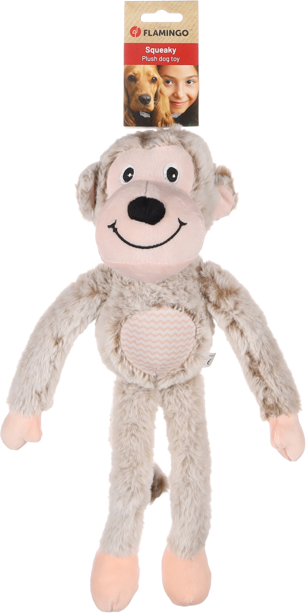 Flamingo Toy Munka Monkey Beige