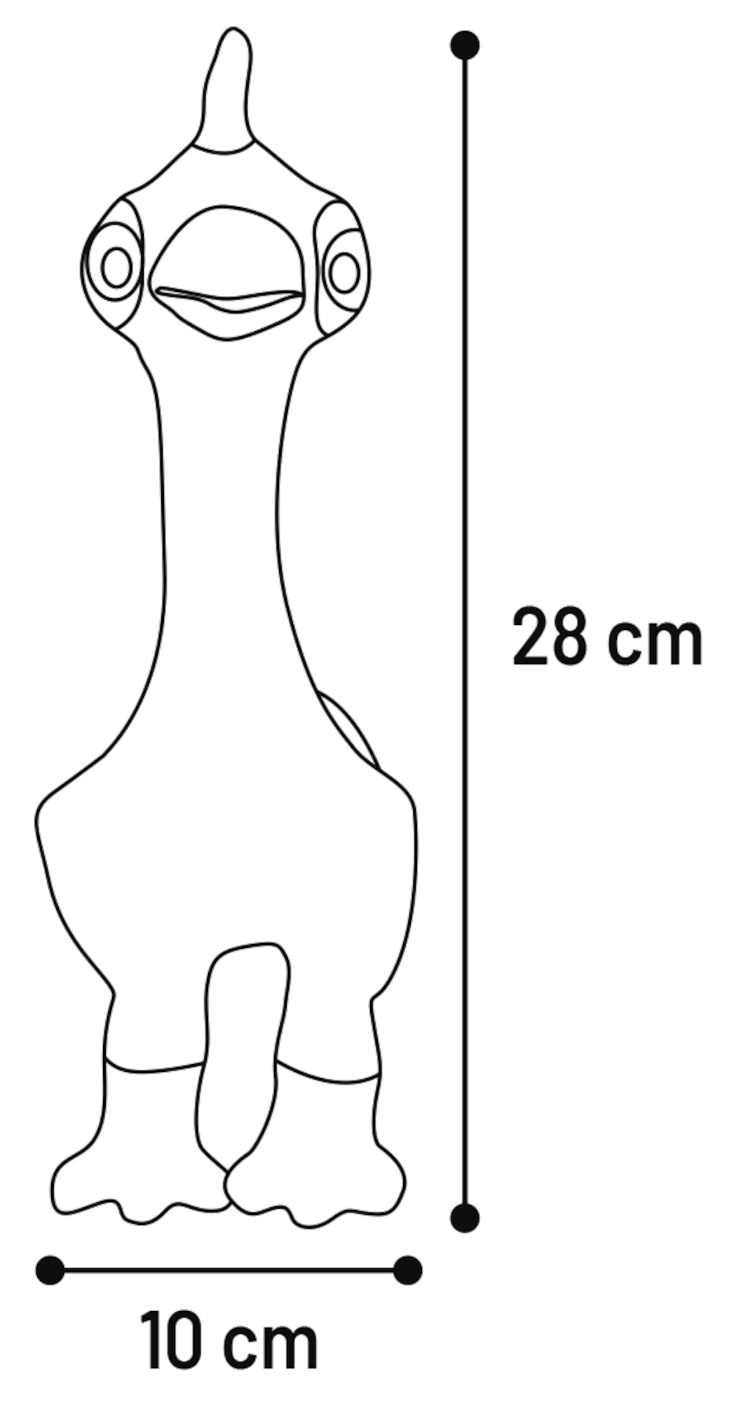 Flamingo Toy Pokka Chicken Multiple colours