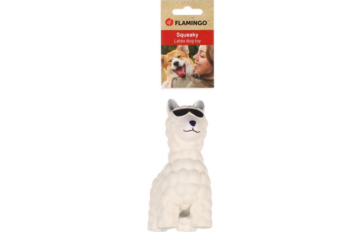 Flamingo Toy Dembu Llama White
