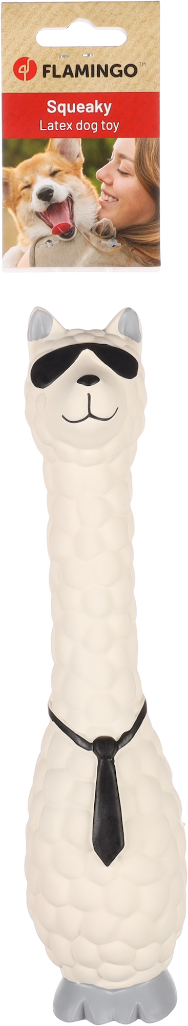 Flamingo Toy Dembu Llama White