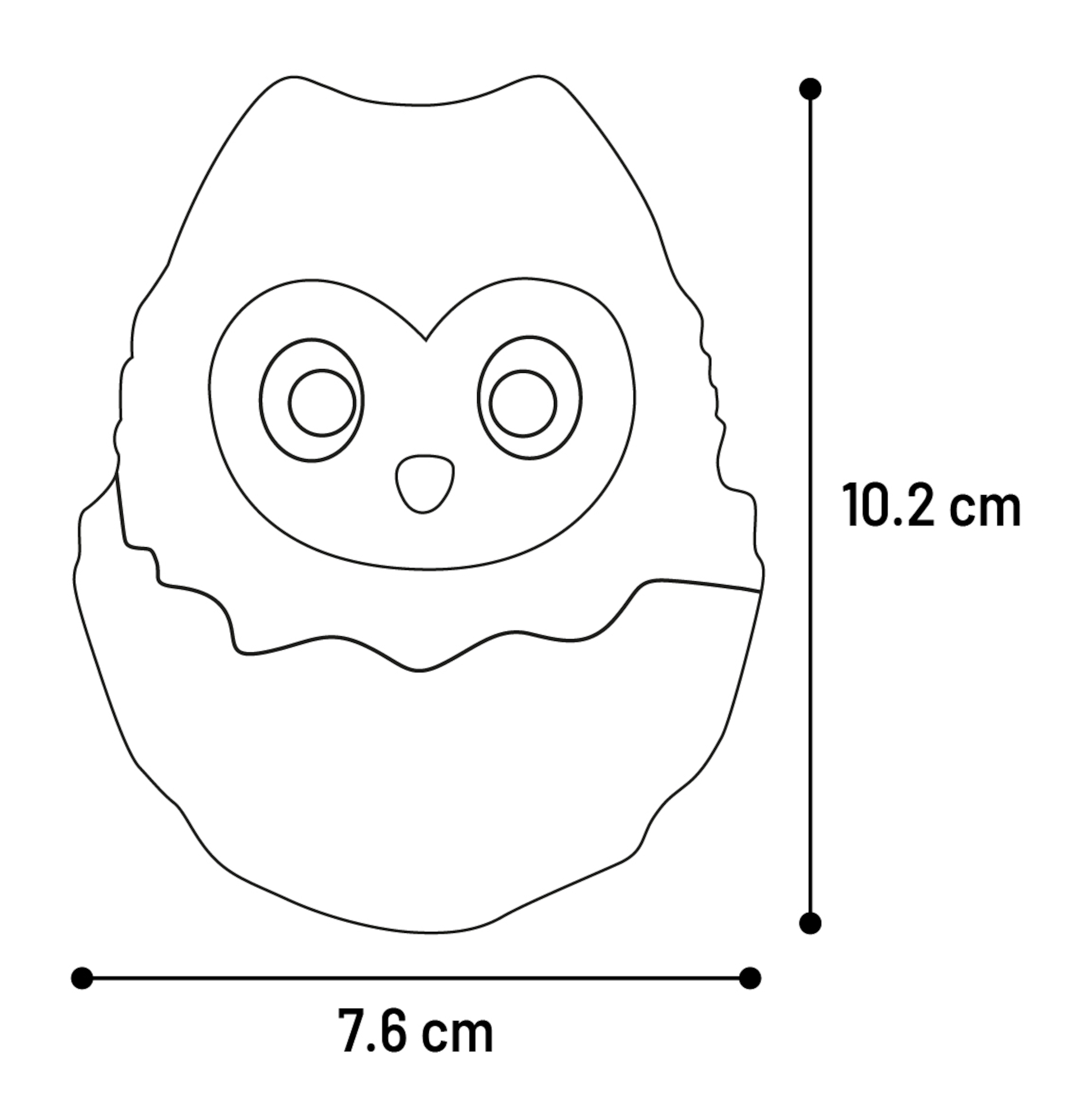Flamingo Snackball Aara Huhn & Eule Mehrere Farben
