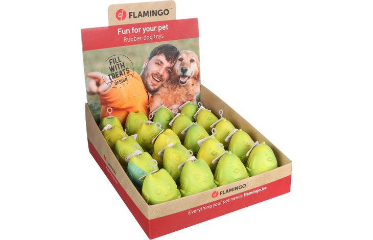 Flamingo Treat ball Aara Chicken & Owl Multiple colours