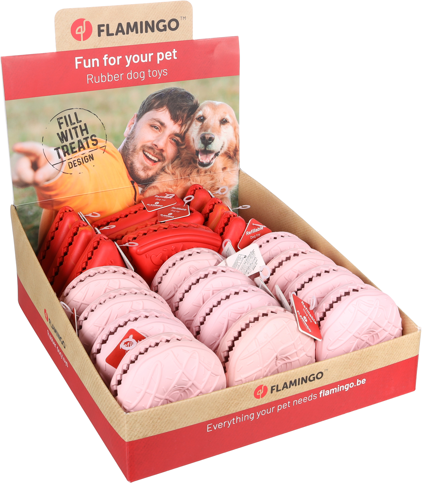 Flamingo Toy Snifto Donut & Pizza Multiple colours