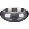 Gamelle pour la nourriture et l'eau Muna Rond Argent