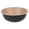 Feeding and drinking bowl Dimi Round Black