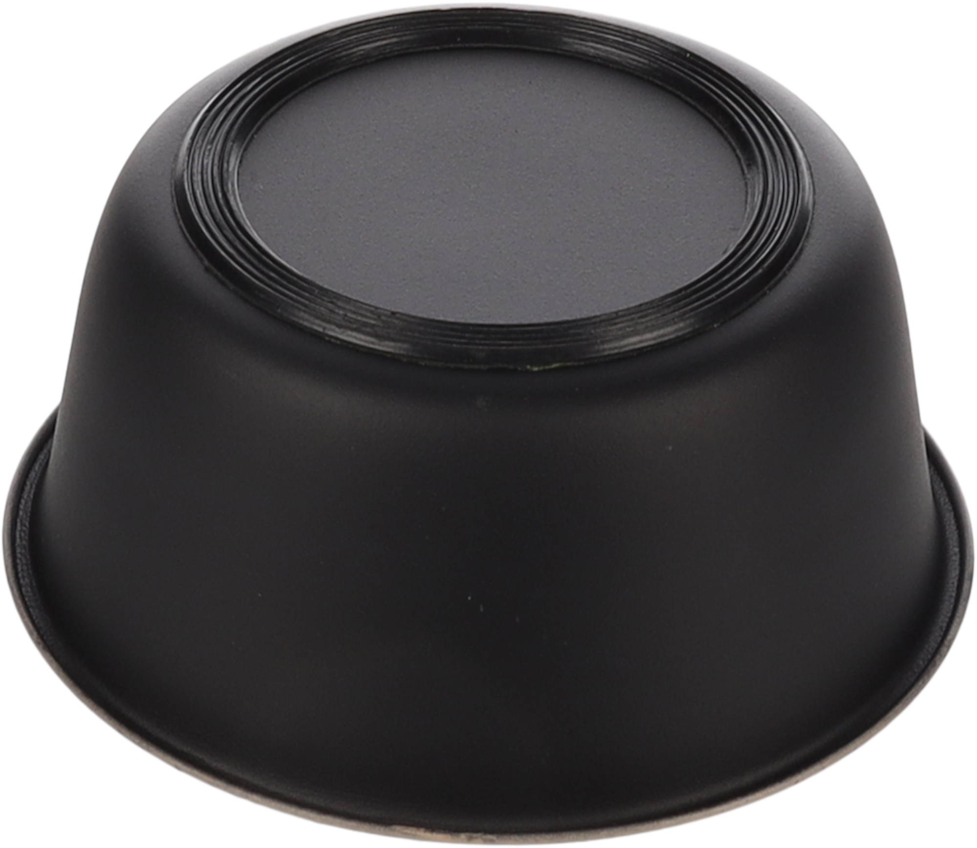 Flamingo Feeding and drinking bowl Dimi Round Black