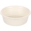 Feeding and drinking bowl Ligna Round White