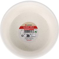 Flamingo Feeding and drinking bowl Ligna Round White