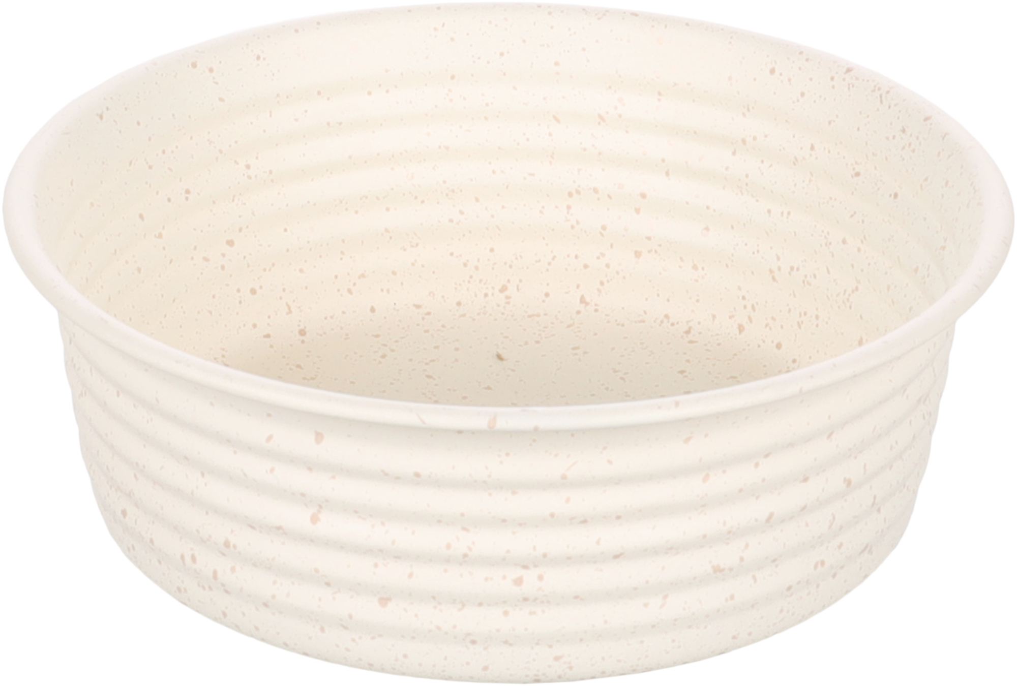 Flamingo Eet- en drinkpot Ligna Rond Wit