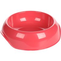 Flamingo Futter- und Trinknapf Muk Rund Korallenrot