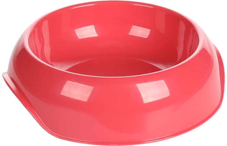 Flamingo Futter- und Trinknapf Muk Rund Korallenrot