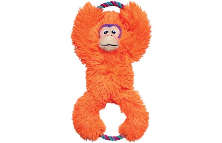Jouet en peluche de singe orange parlant par Hosung 2003, jouet de  chimpanzé doux et lumineux à fourrure rare vintage -  France