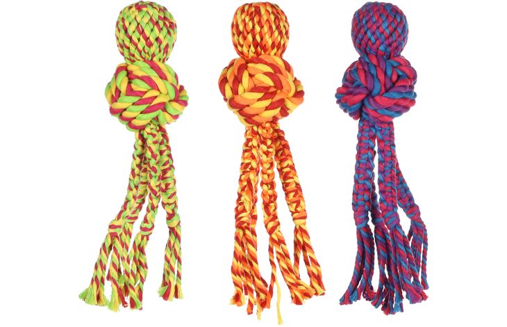 Kong® Kong® Speelgoed Wubba Knoopbal Meerdere kleuren