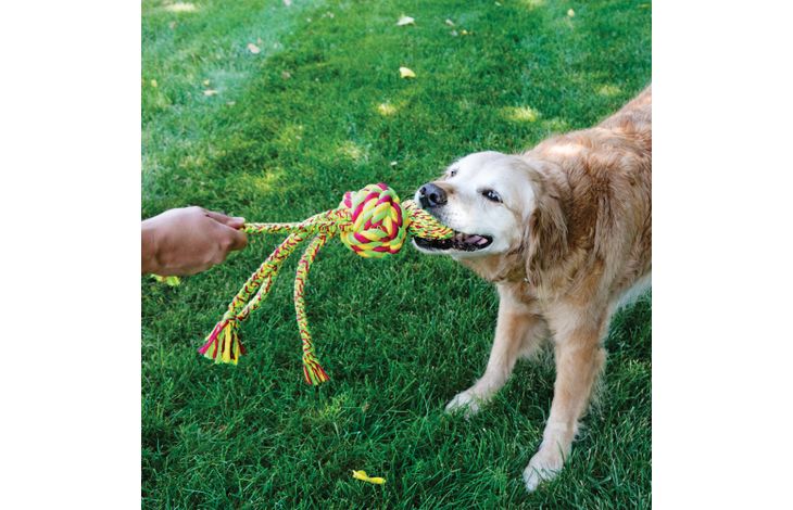 Kong® Kong® Speelgoed Wubba Knoopbal Meerdere kleuren
