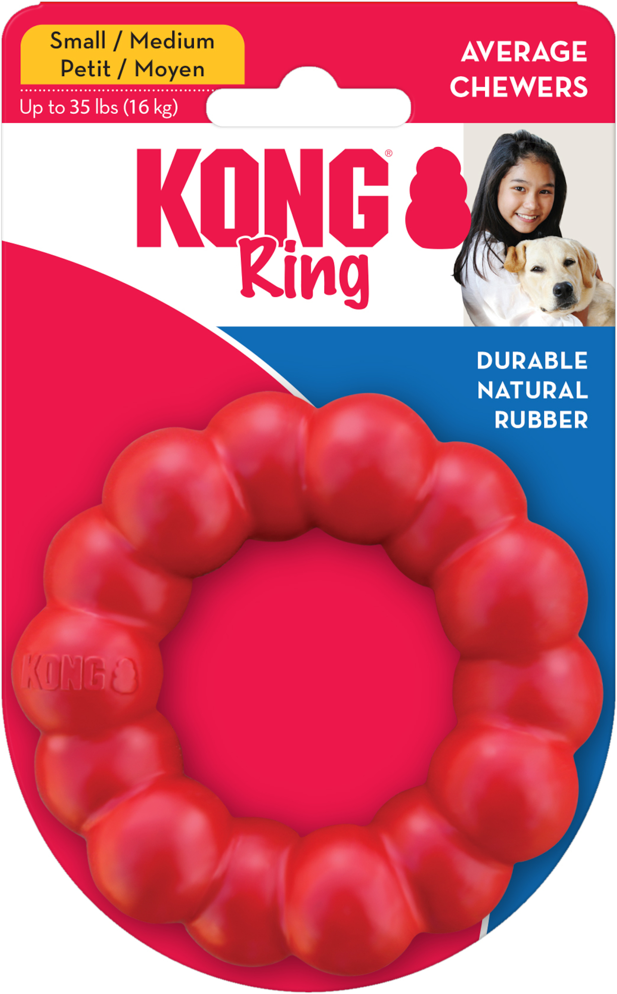 Kong® Kong® Toy Ring Red