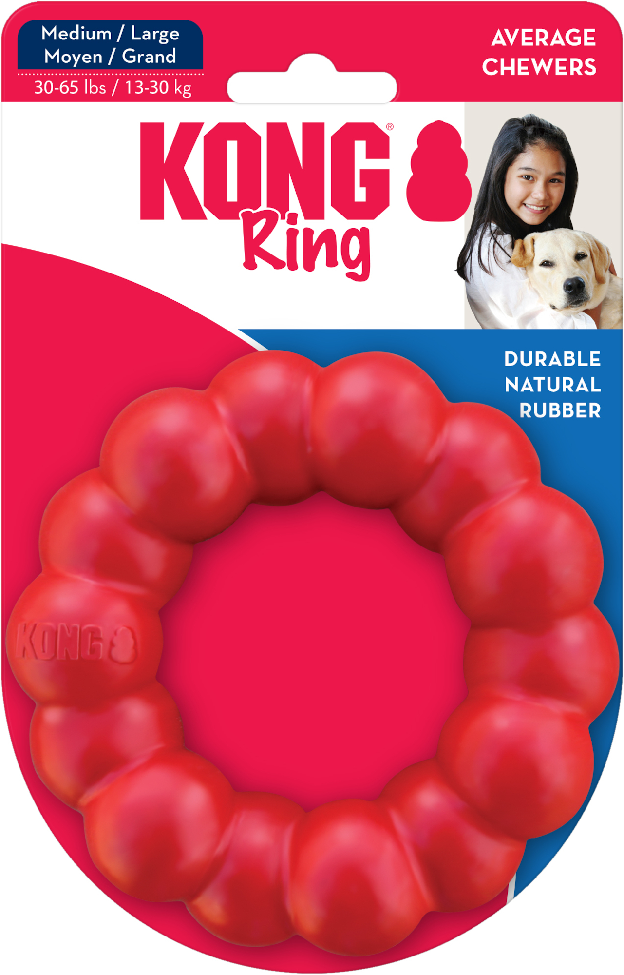 Kong® Kong® Toy Ring Red