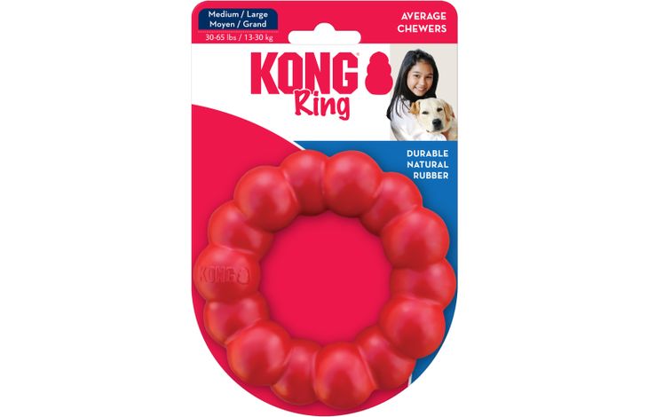 Kong® Kong® Speelgoed Ring Rood