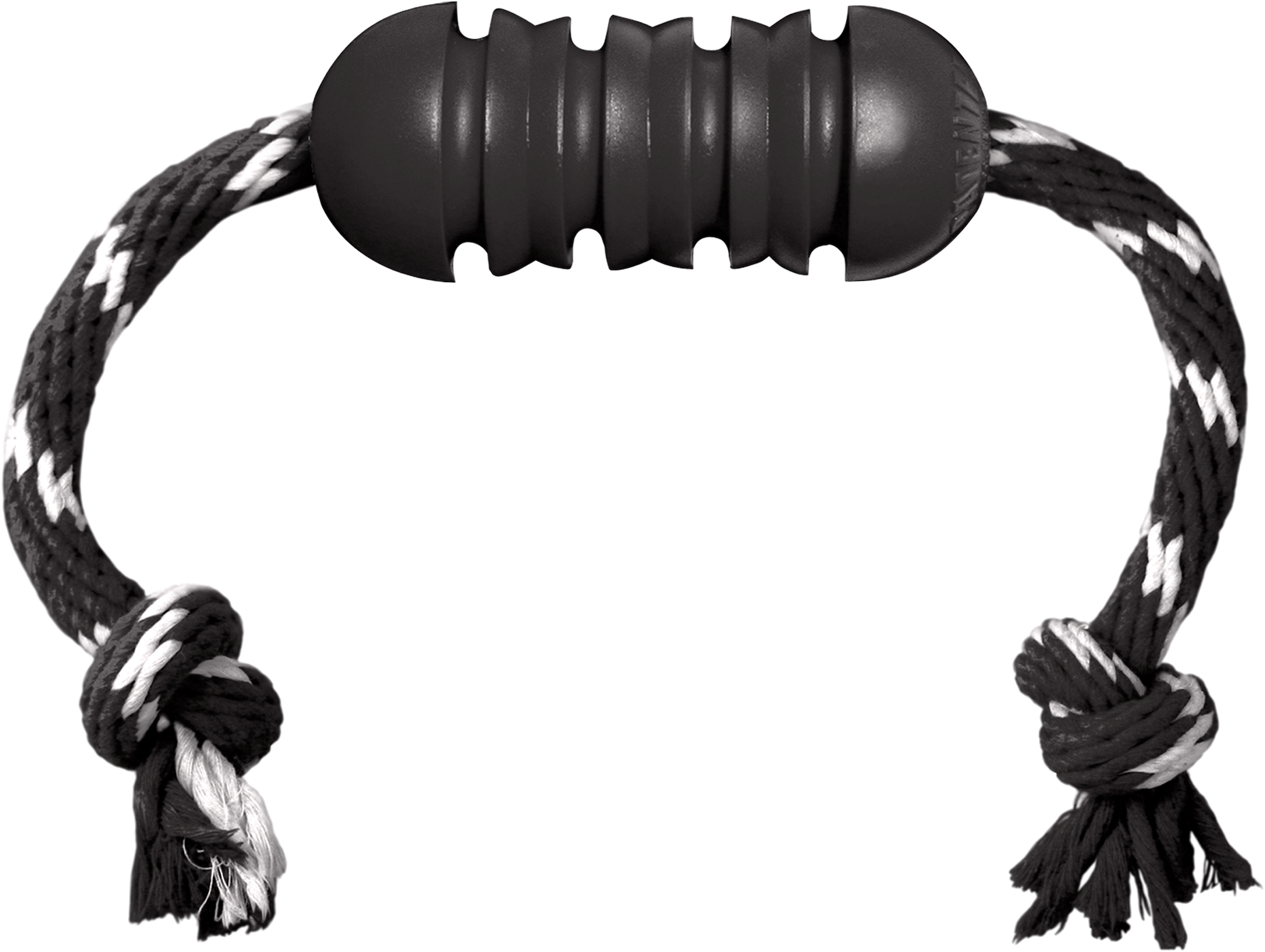 Kong® Kong® Toy Extreme with rope with ball Black