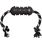 Kong® Speelgoed Extreme met touw met bal Zwart