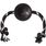 Kong® Speelgoed Extreme met touw met bal Zwart