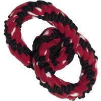 Kong® Kong® Speelgoed Signature Ring & Touw Rood