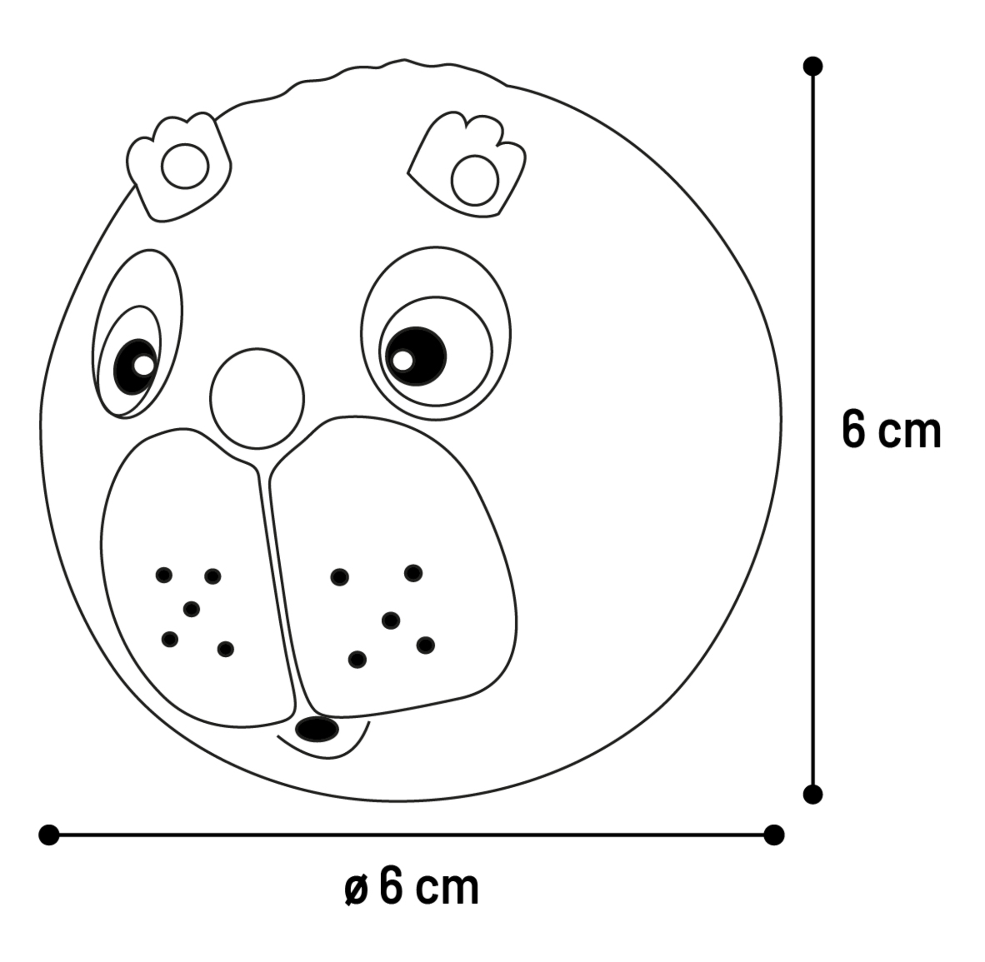 Flamingo Speelgoed Supra Bal Meerdere kleuren