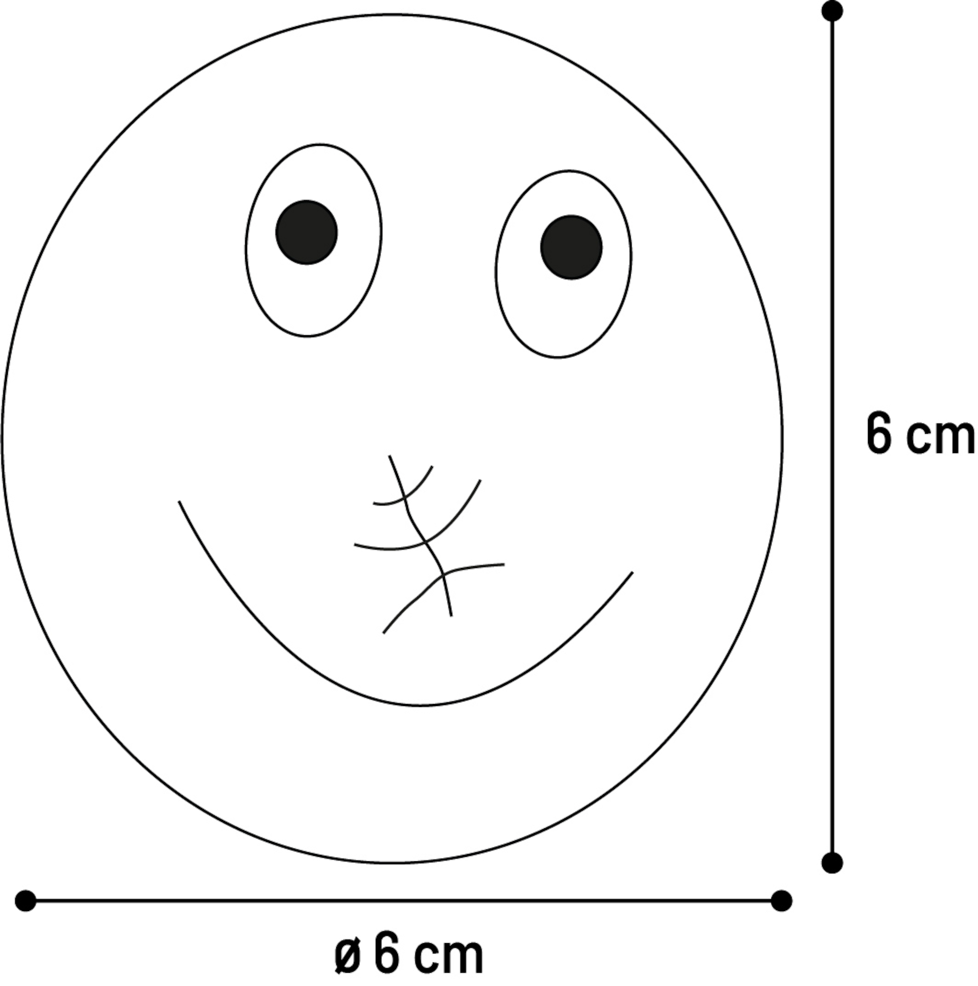 Flamingo Speelgoed Klepti Bal Emoji Geel