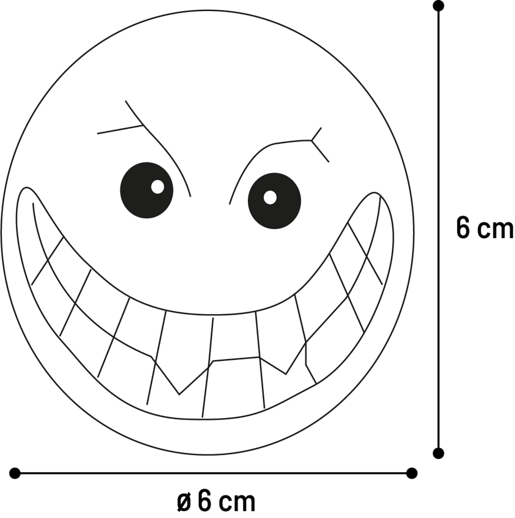 Flamingo Speelgoed Klepti Bal Emoji Geel