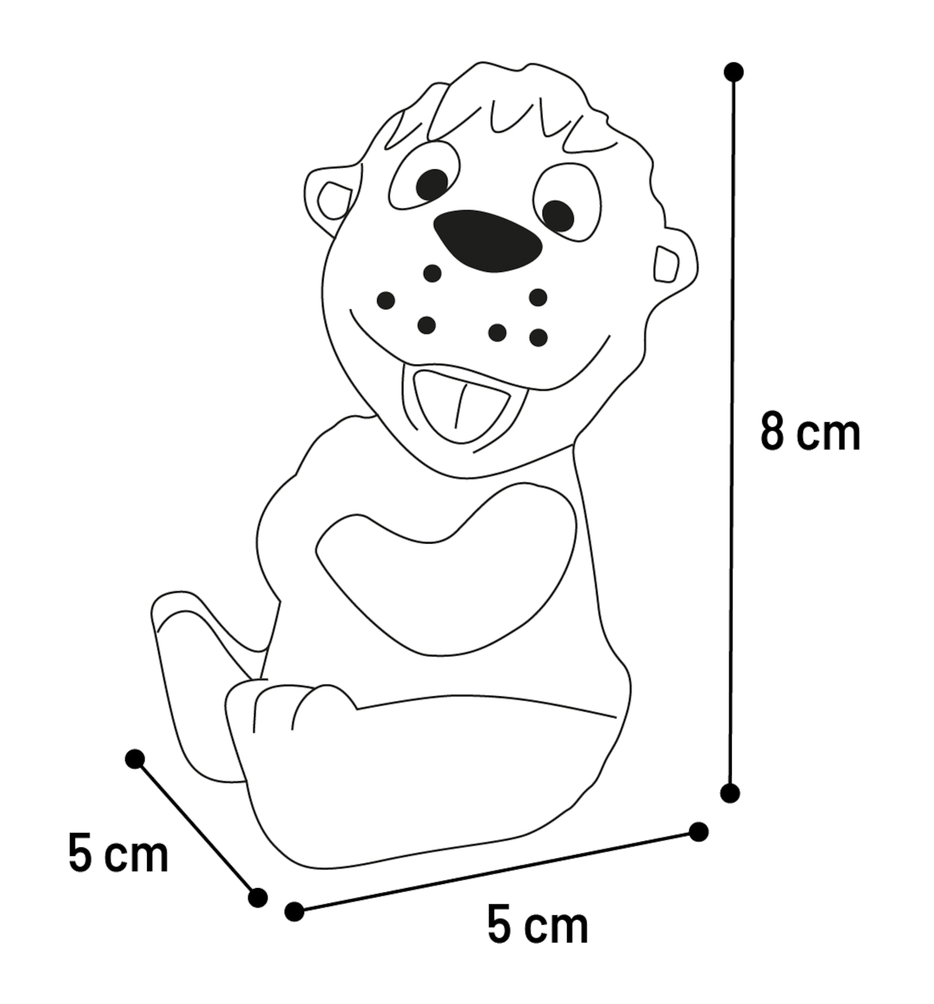 Flamingo Toy Huva Rat & Mouse & Lion Multiple colours