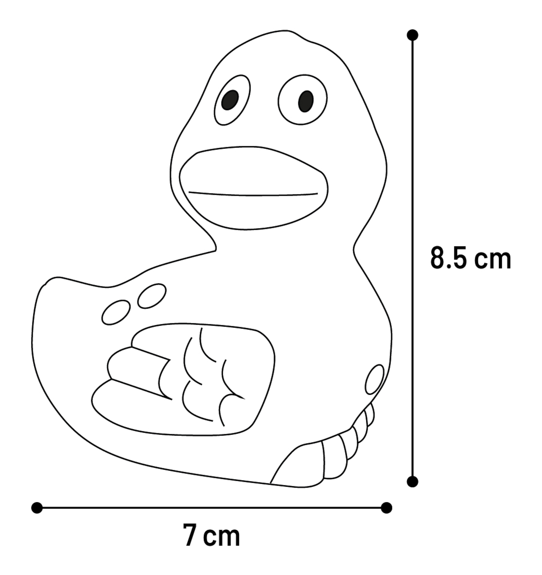 Flamingo Speelgoed Lelka Eend Meerdere kleuren