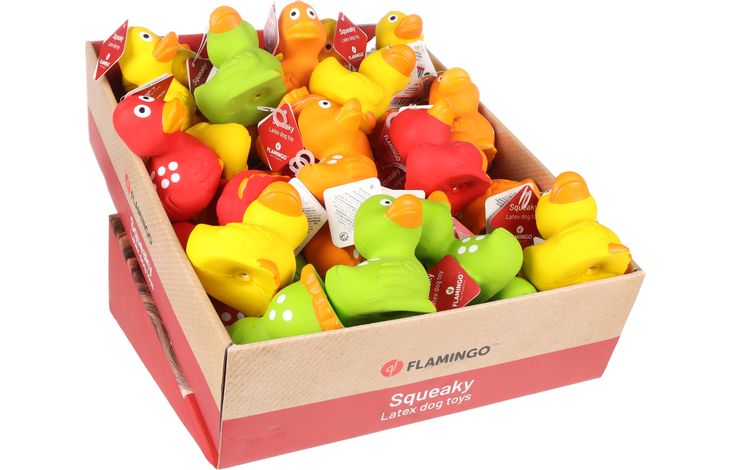 Flamingo Speelgoed Lelka Eend Meerdere kleuren
