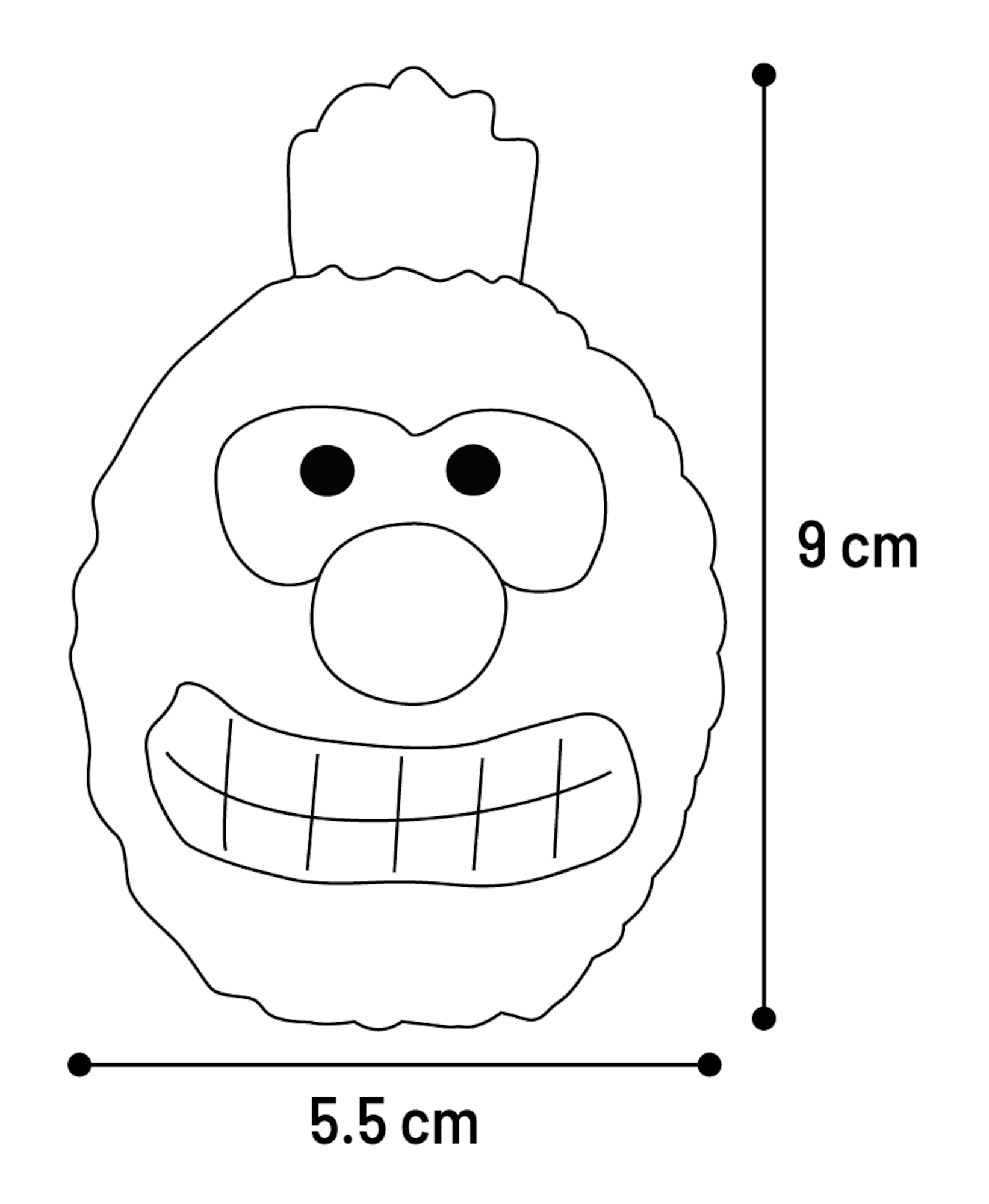 Flamingo Spielzeug Helta Ananas & Erdbeere Mehrere Farben