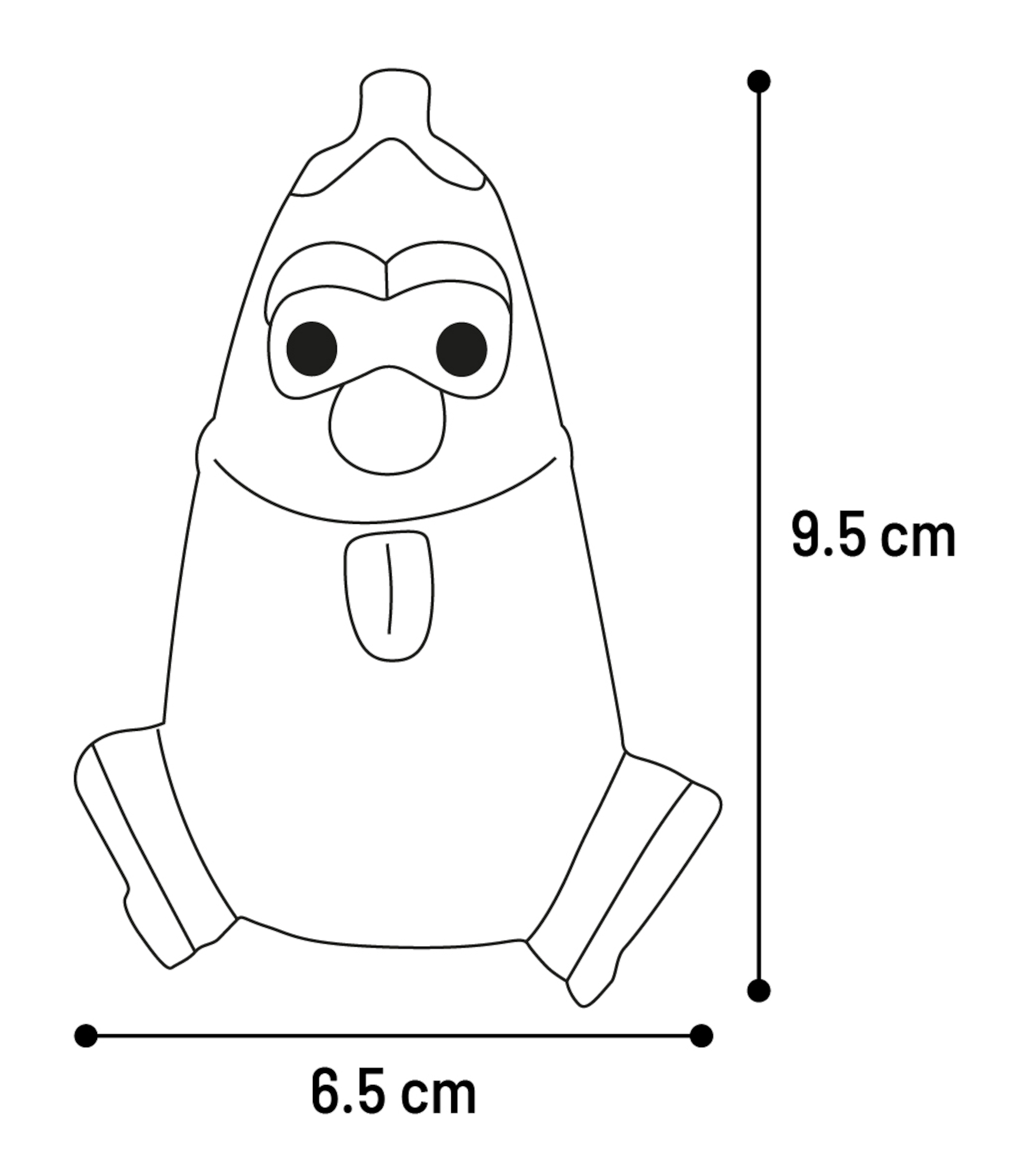 Flamingo Spielzeug Helta Ananas & Erdbeere Mehrere Farben