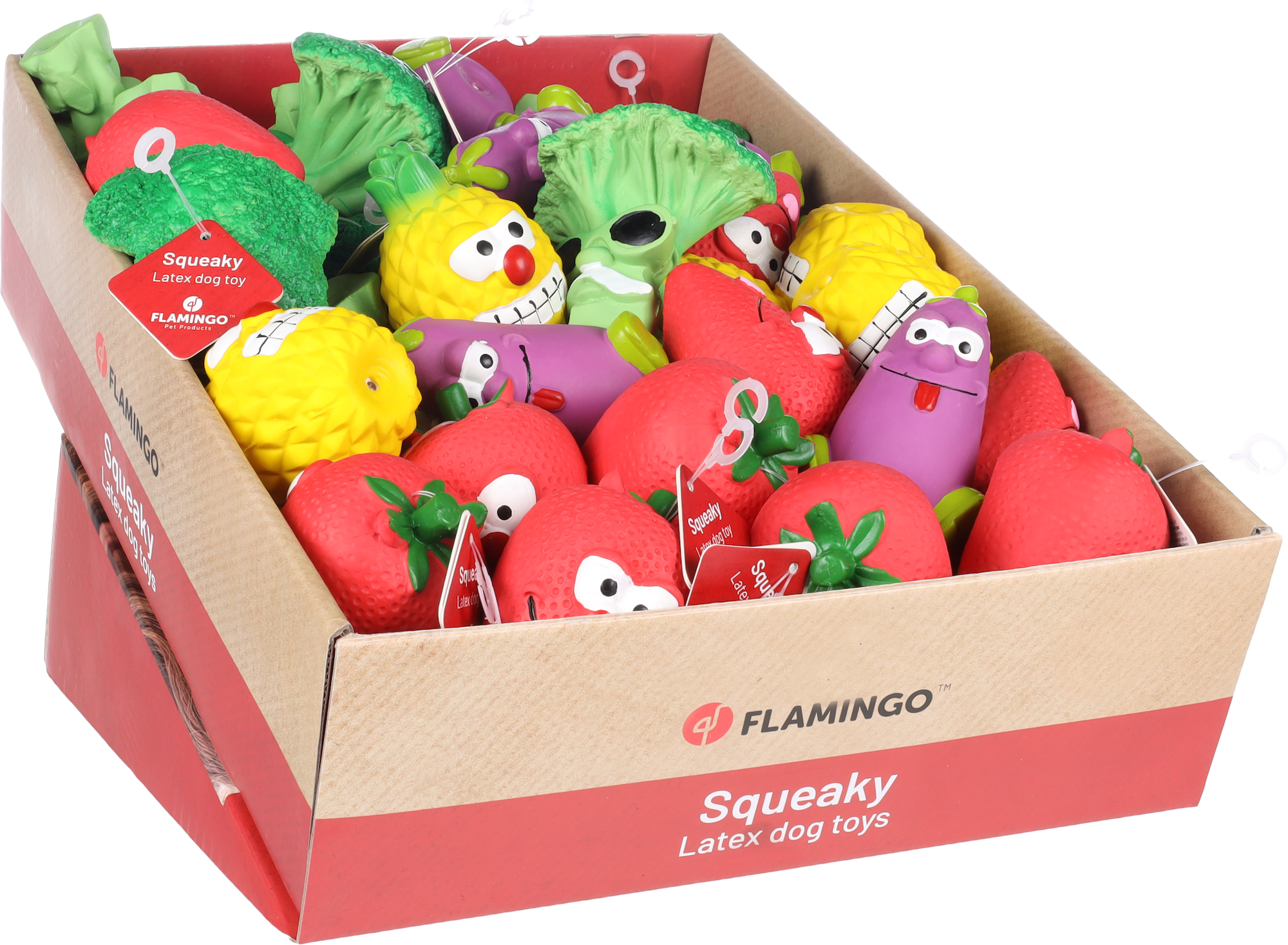 Flamingo Spielzeug Helta Ananas & Erdbeere Mehrere Farben