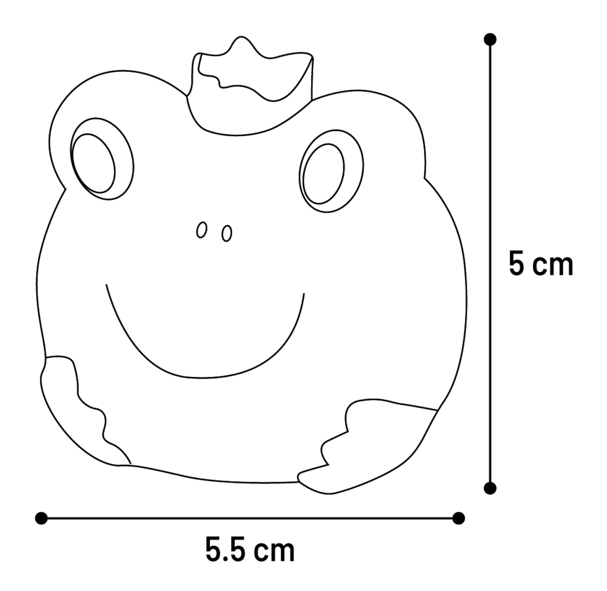 Flamingo Speelgoed Potso Pinguin & Beer & Konijn & Kikker Meerdere kleuren