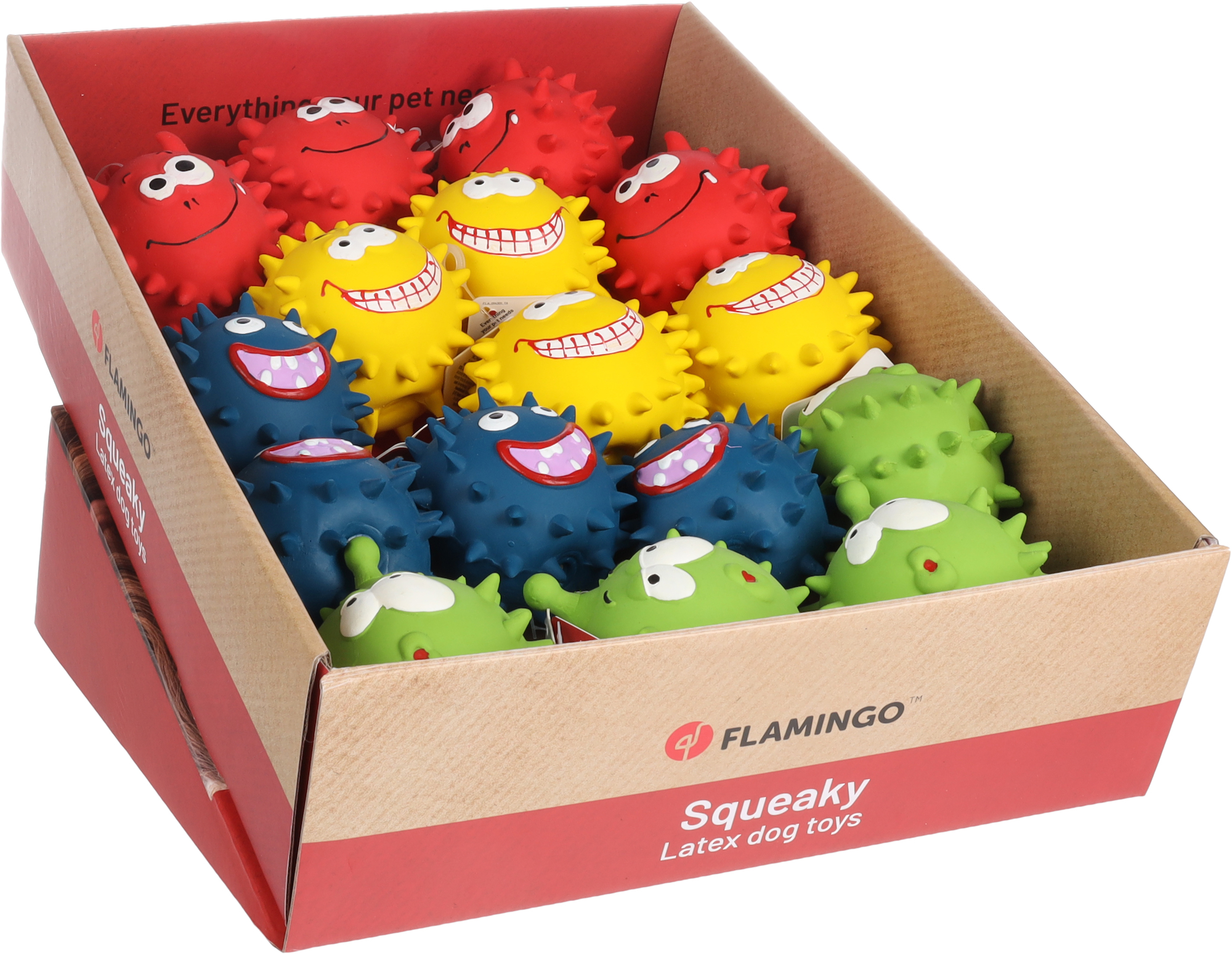 Flamingo Toy Pinni Spike ball Multiple colours