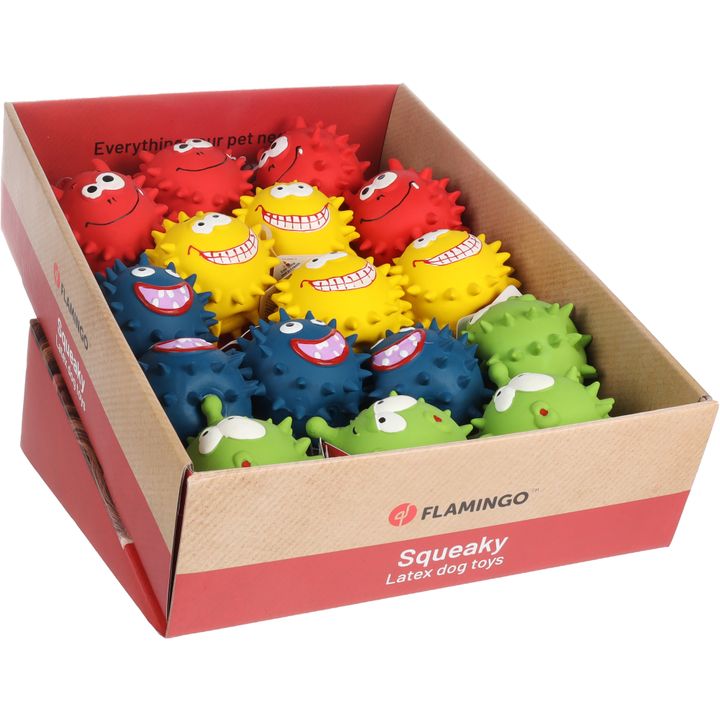 Toy Pinni Spike ball Multiple colours | 523050 | Flamingo Pet Products