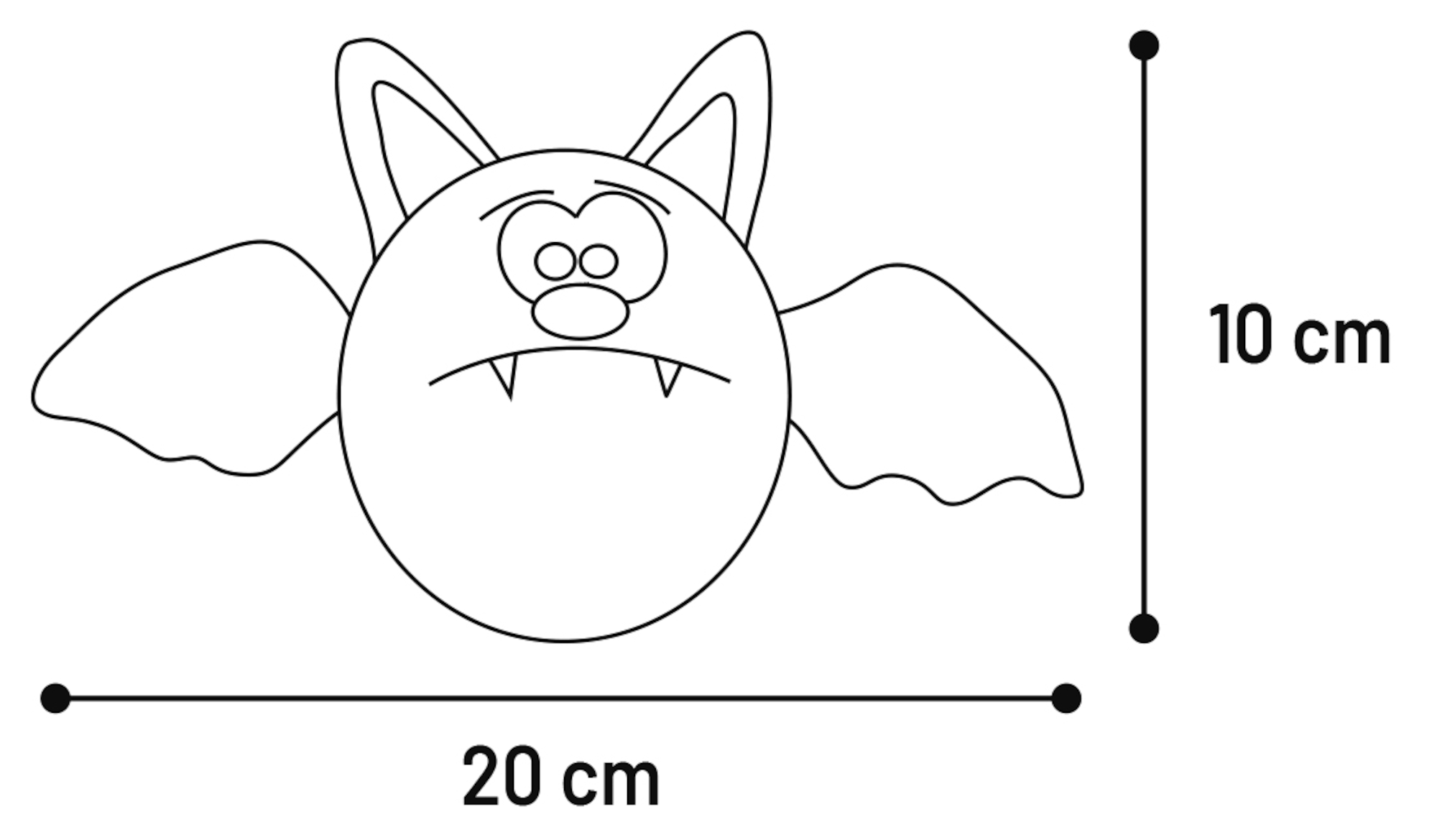 Flamingo Halloween Toy Cova Black 