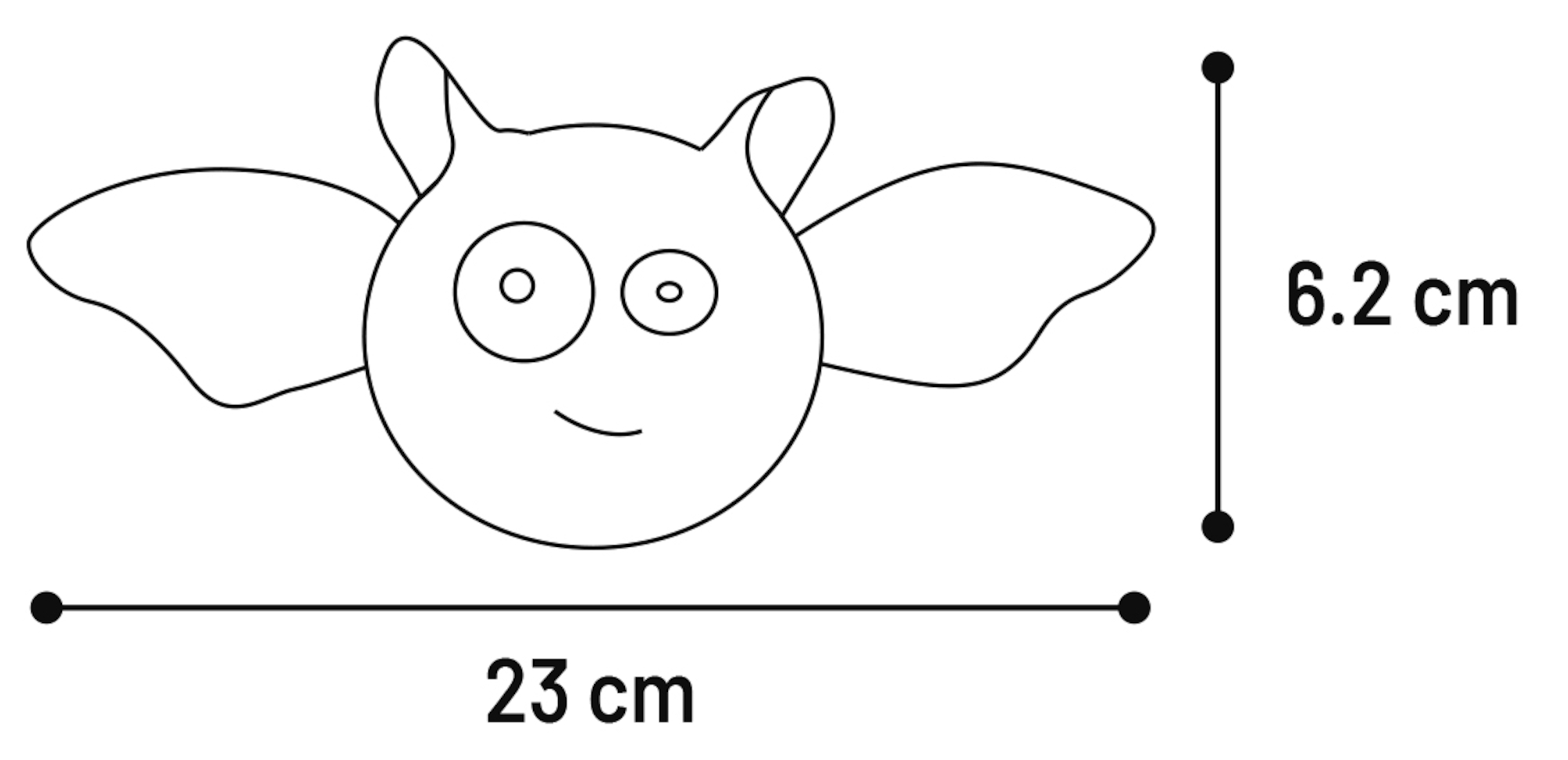 Flamingo Halloween Toy Cova Black 