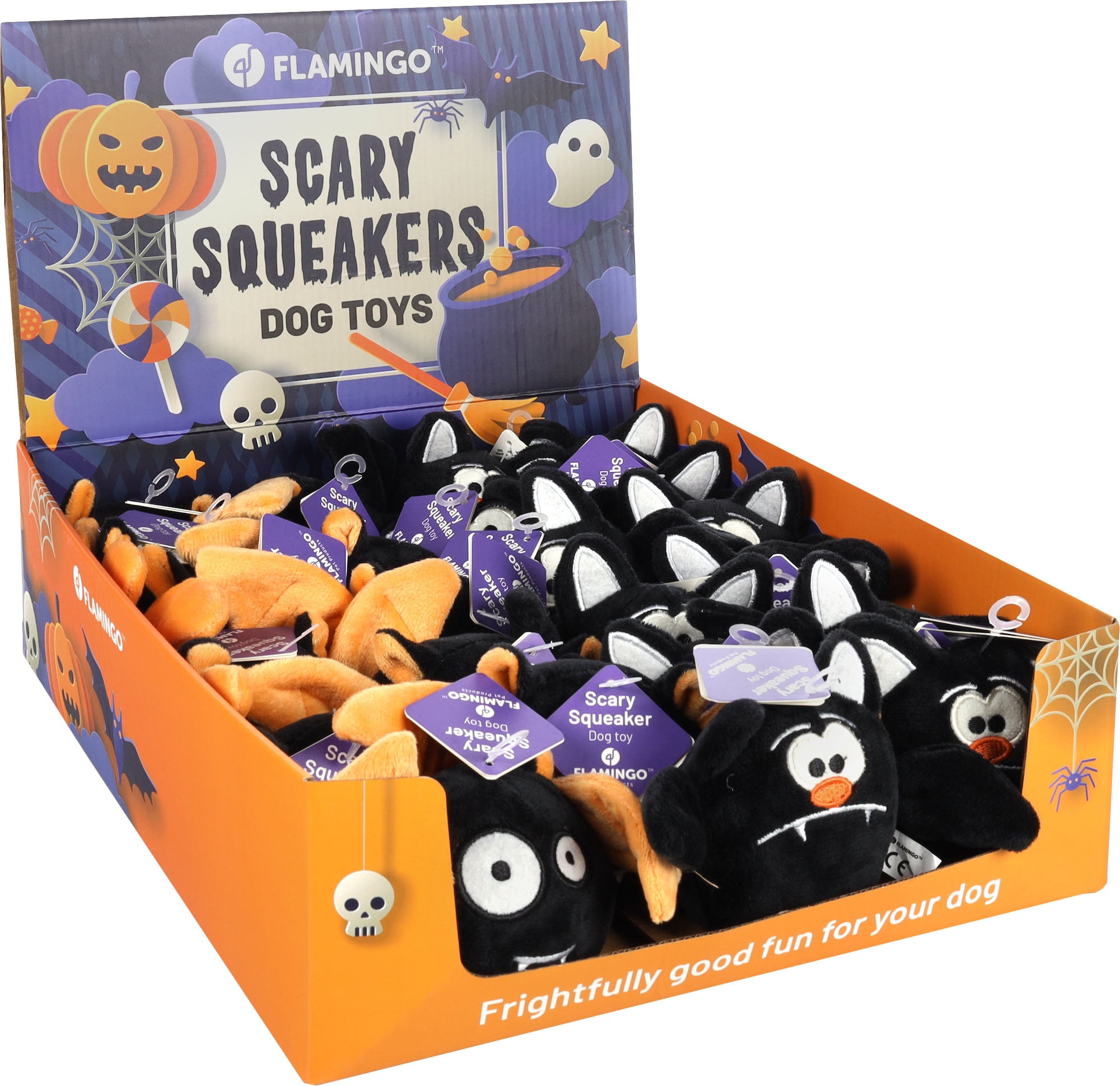 Flamingo Halloween Toy Cova Black 