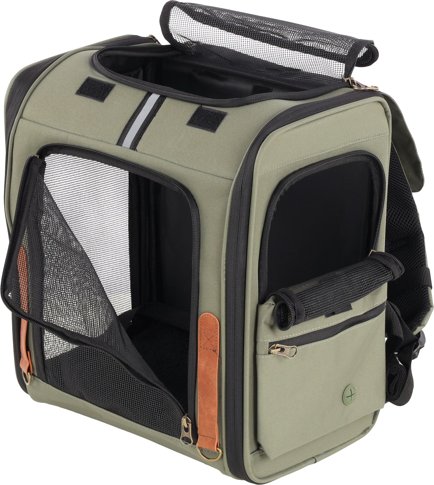 Flamingo Backpack Yoda Green