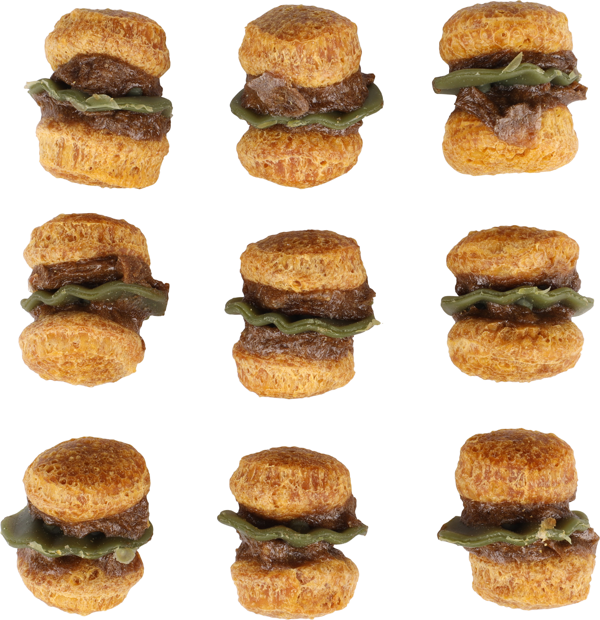 Flamingo Snacks Fast Food Mini hamburger with chicken 