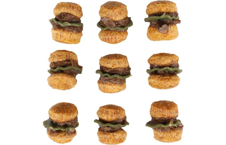 Flamingo Snacks Fast Food Mini hamburger with chicken 