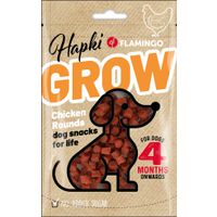 Flamingo Friandises Hapki Grow Cercles avec poulet Brun